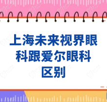 ?上海未來視界眼科跟愛爾眼科區(qū)別：專做少兒角膜塑形鏡附預(yù)約掛號(hào)和地址